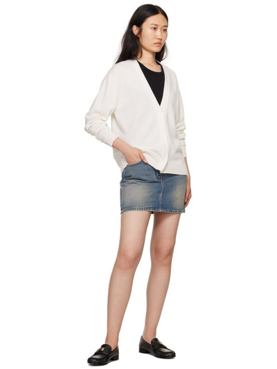 Givenchy White 4G Cardigan outlook