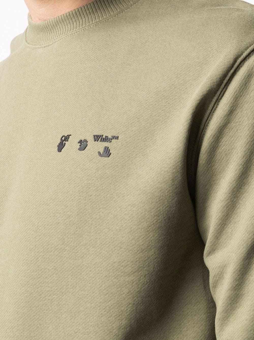 logo-detail sweatshirt - 5