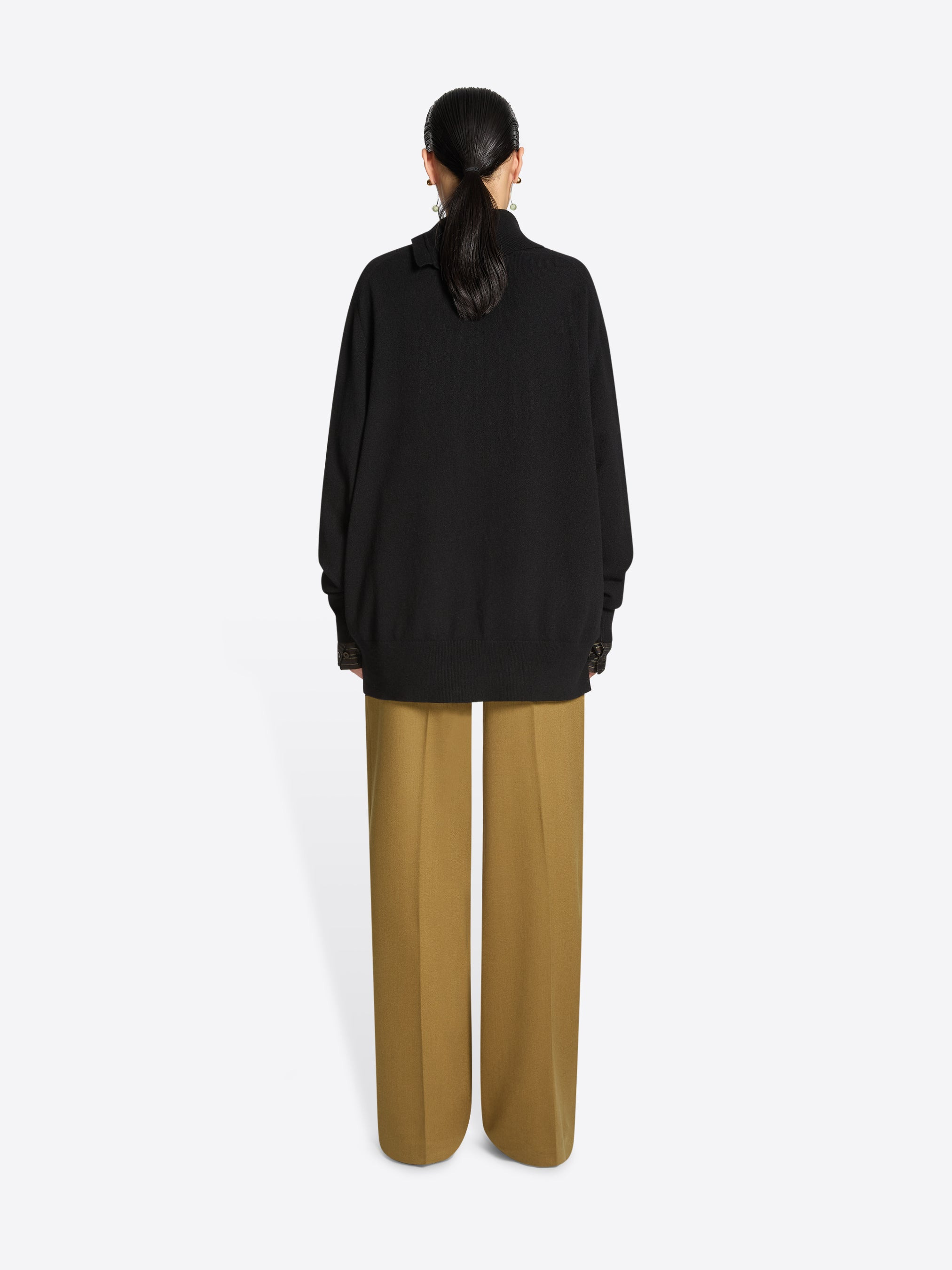 LOOSE CASHMERE SWEATER - 4