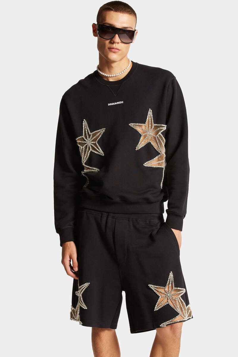 STARRY NIGHT RELAX FIT SHORTS - 3