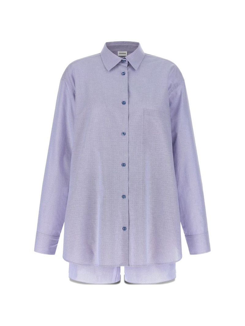 button shorts and shirt set 1