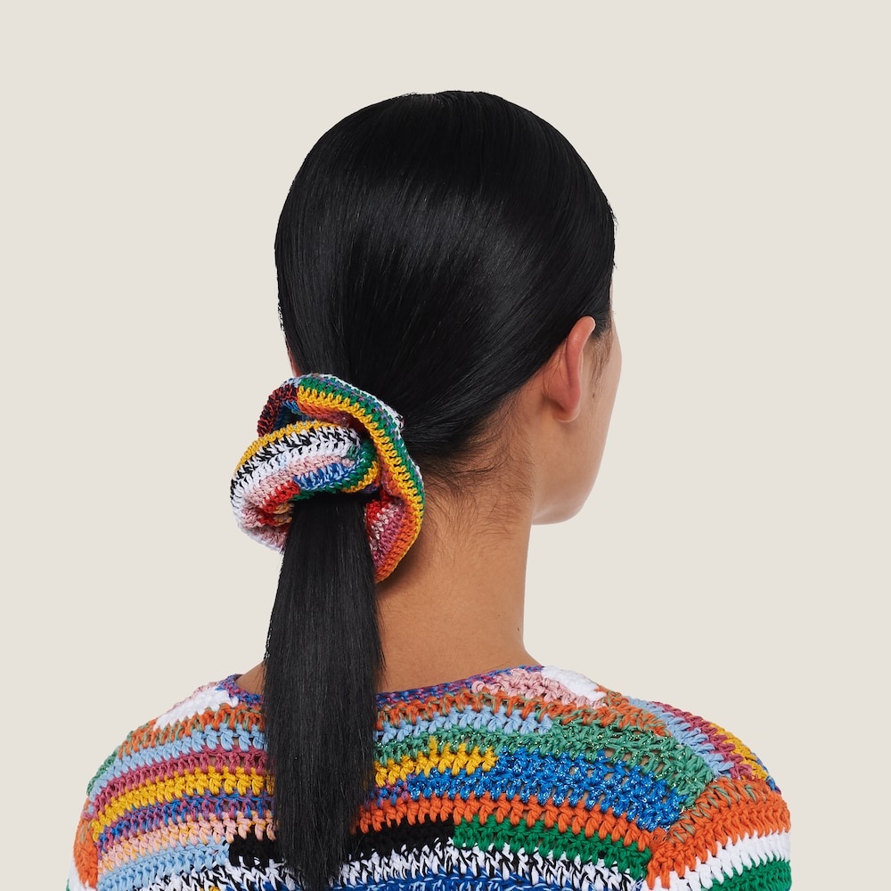 Miu Miu Crochet scrunchie | REVERSIBLE