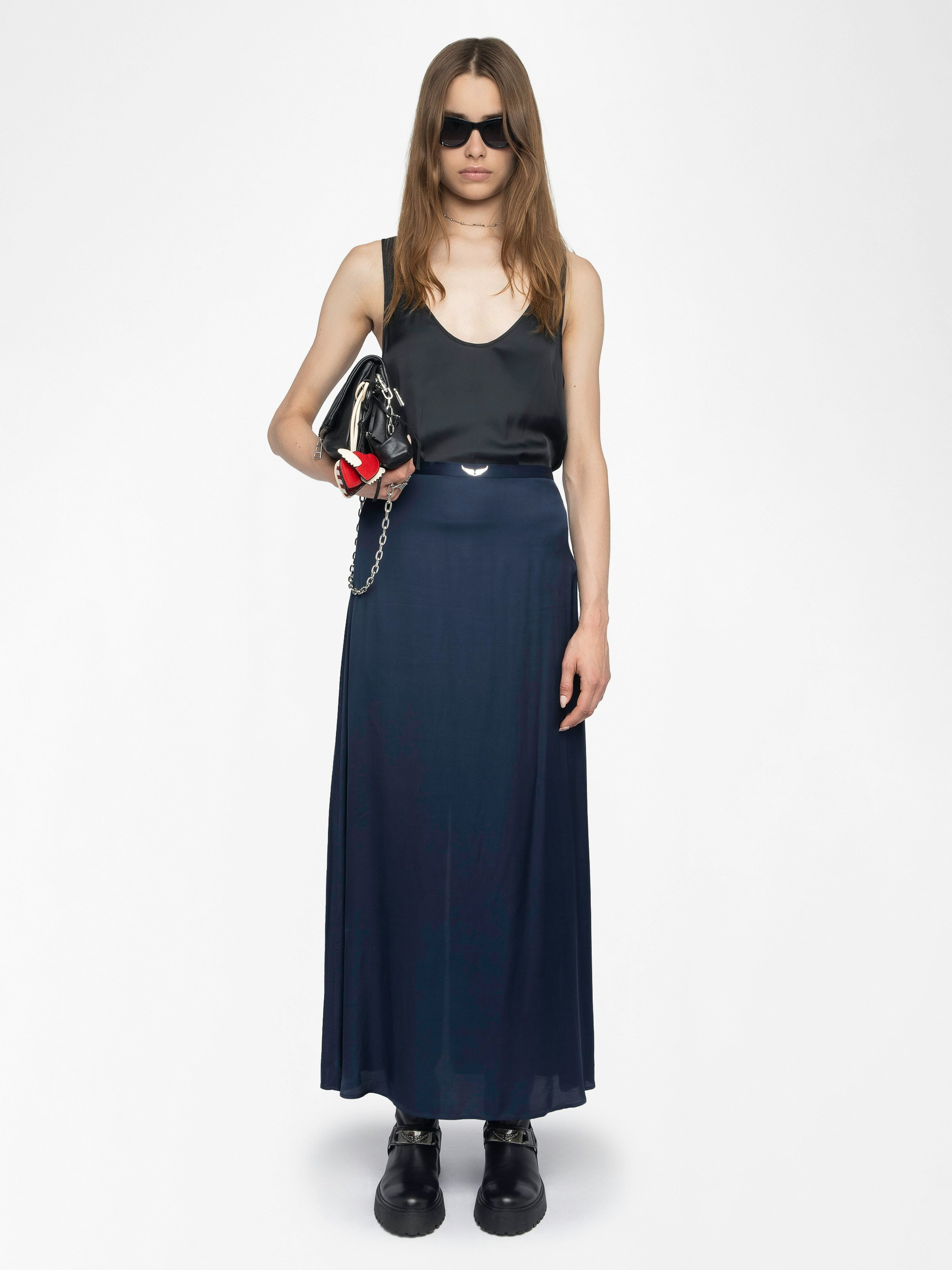 Jimeno Satin Skirt - 2