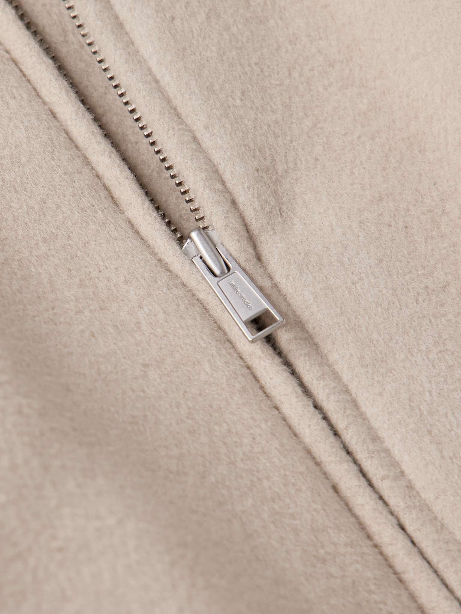 Wool-Blend Felt Bomber Jacket - 4
