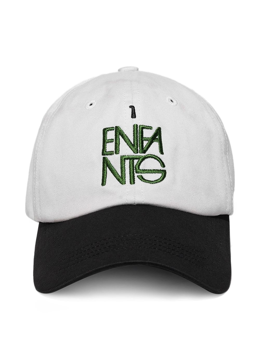 embroidered 6-panel hat - 1
