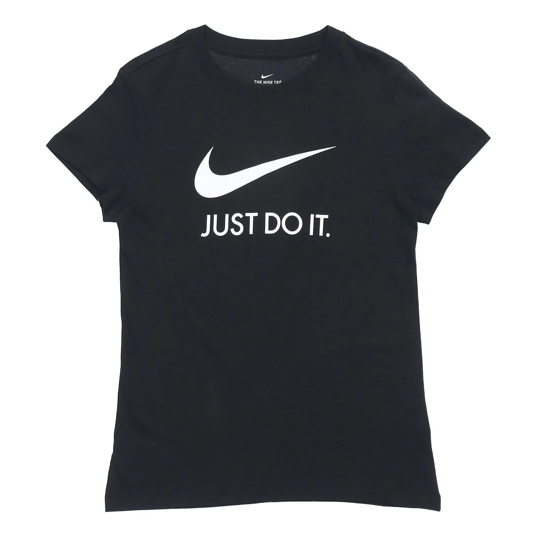 (WMNS) Nike Sportswear Tee JDI Basic Printed Short Sleeve TEE Black CI1384-010 - 1
