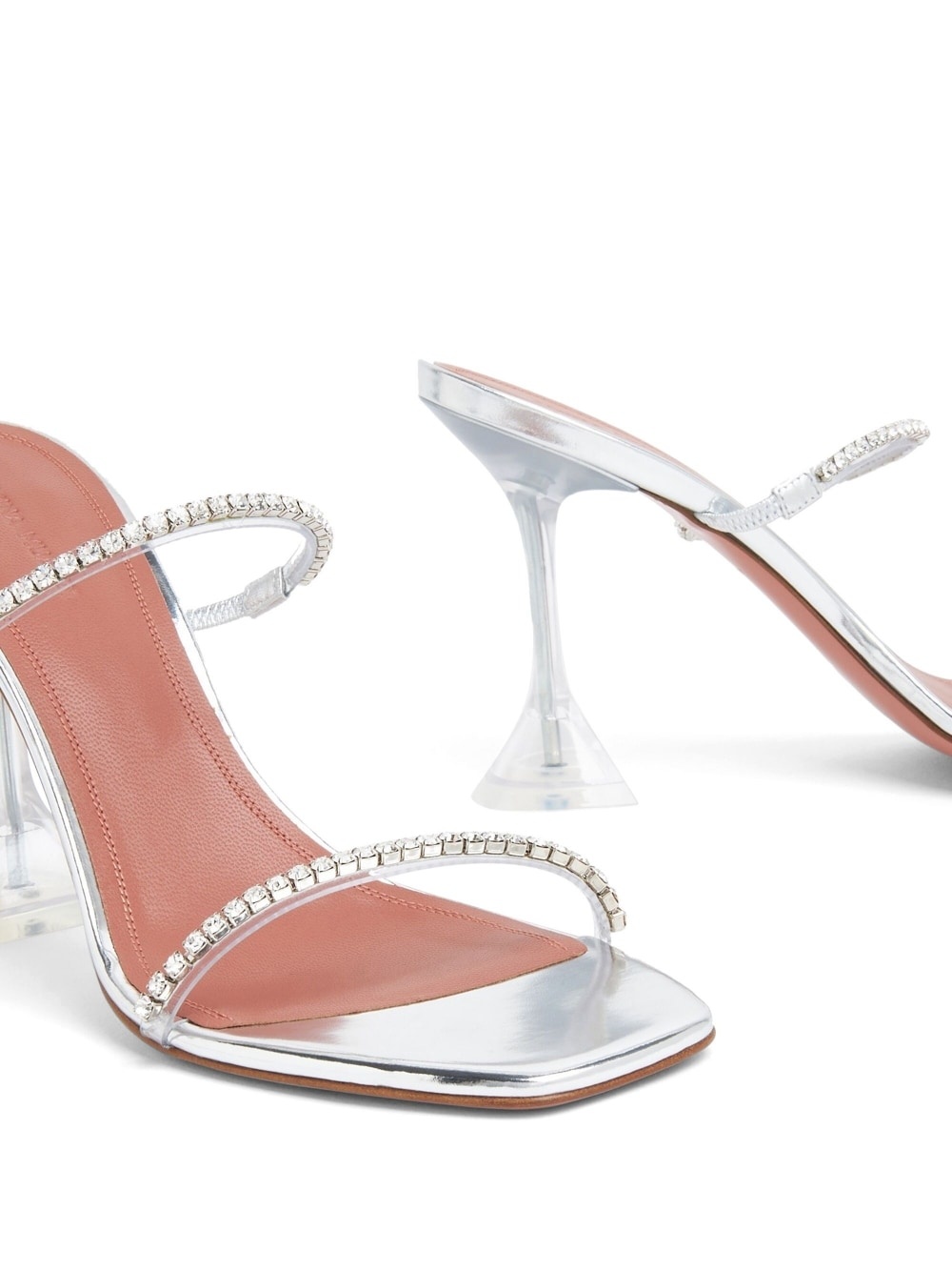 Gilda 95mm clear heel sandals - 3