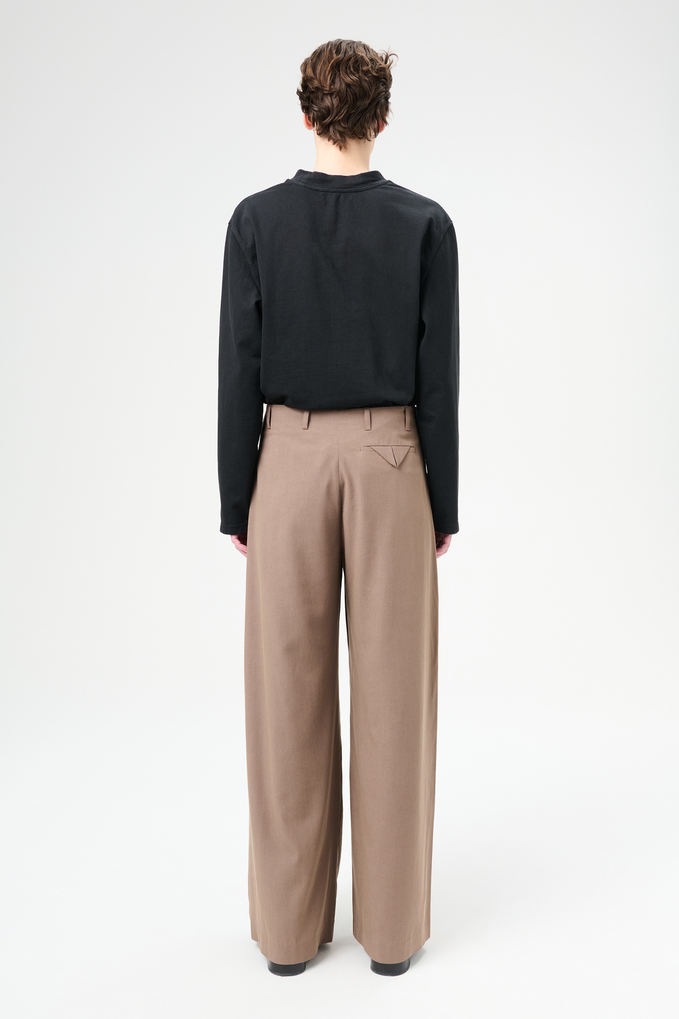 Serene Trouser Muddy Lavender Lyo Wool - 6