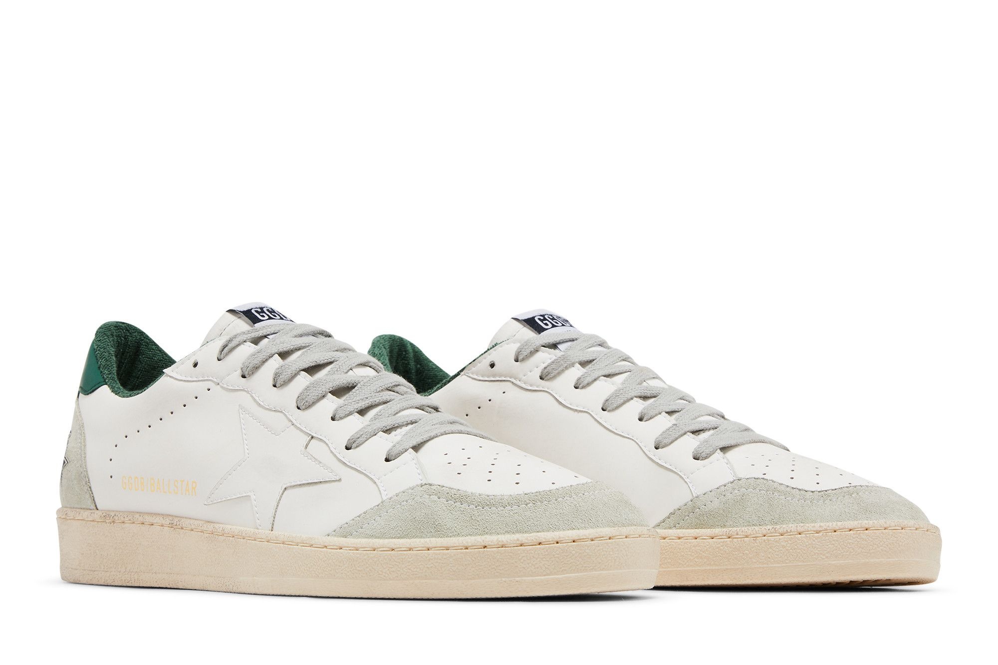 Golden Goose Ball Star 'White Ice Green' - 8