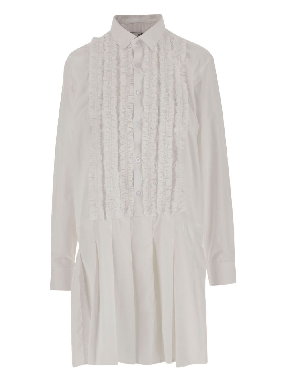 cotton midi dress - 1