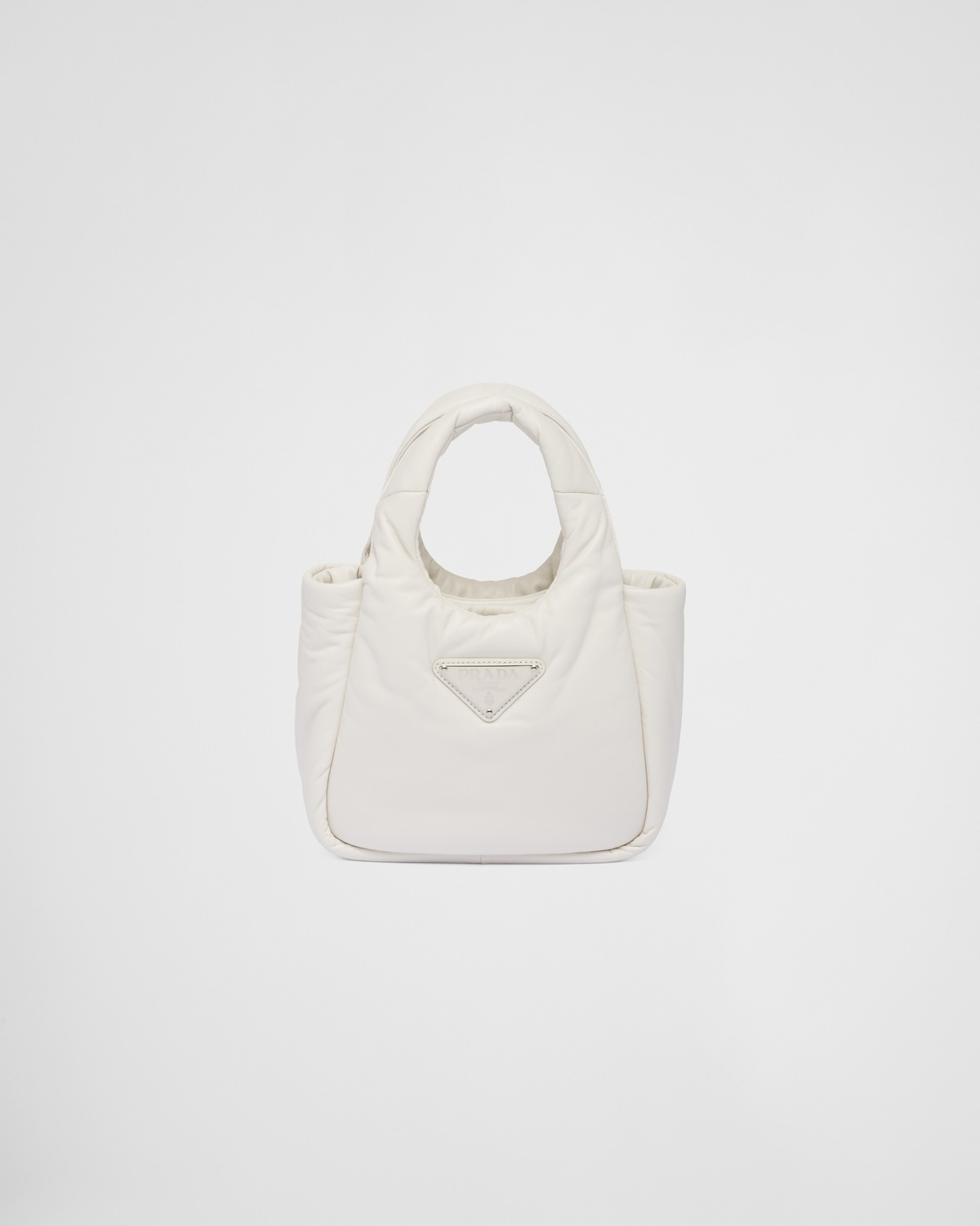 【関税&送料込】Prada Prada Soft Mini Padded Nappa Hobo Bag Prada Prada Soft padded nappa leather mini-bag | REVERSIBLE