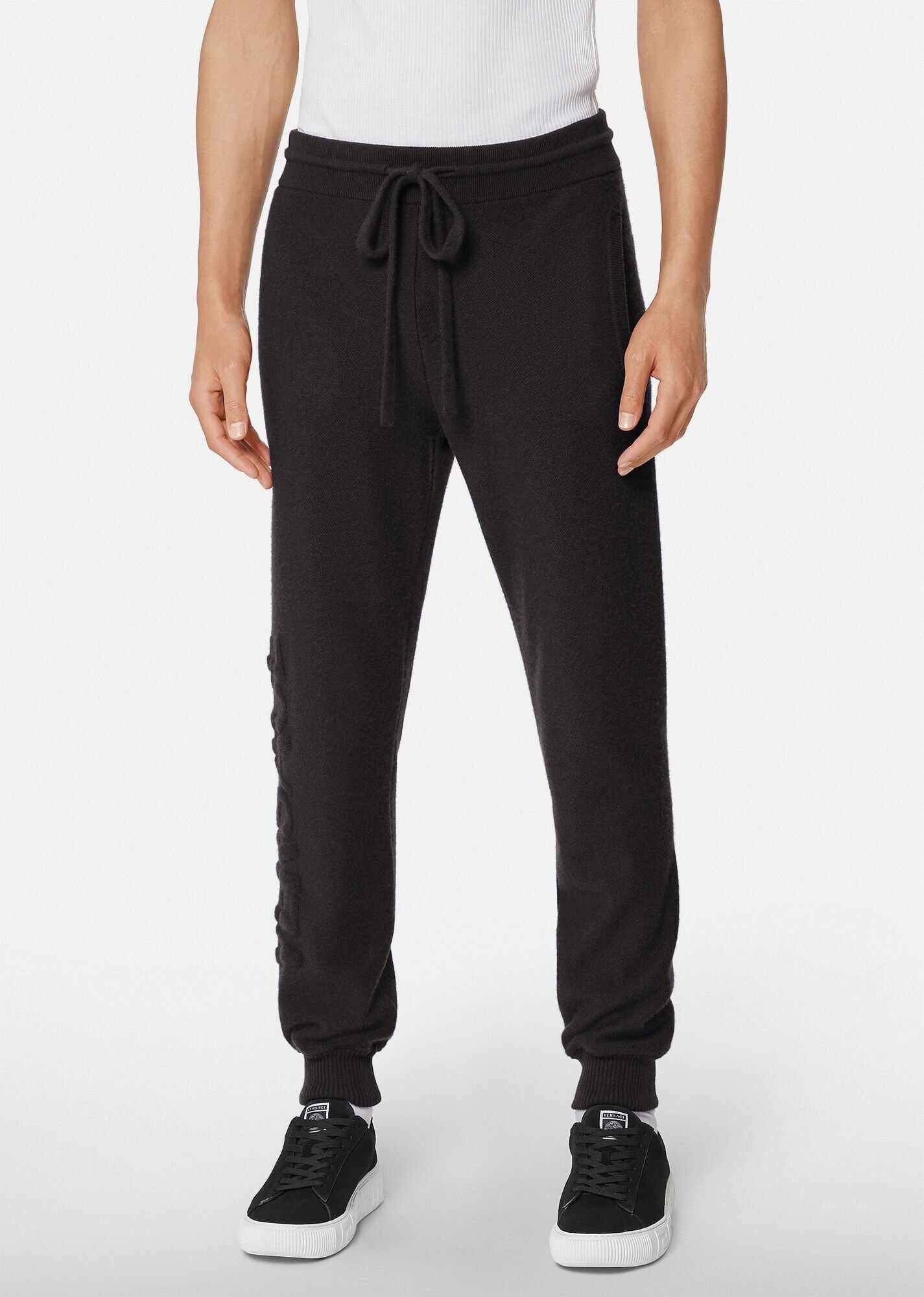 Logo Wool & Cashmere Sweatpants - 2