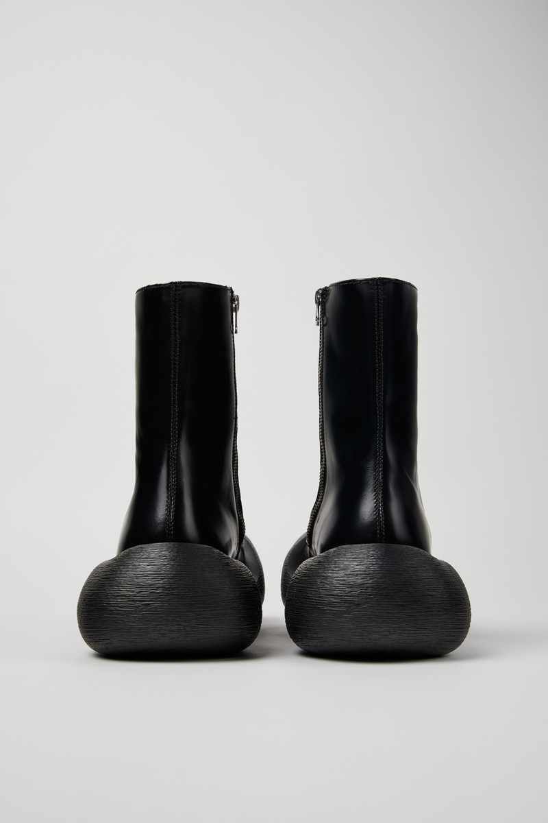 CAMPERLAB Black Leather Boots outlook