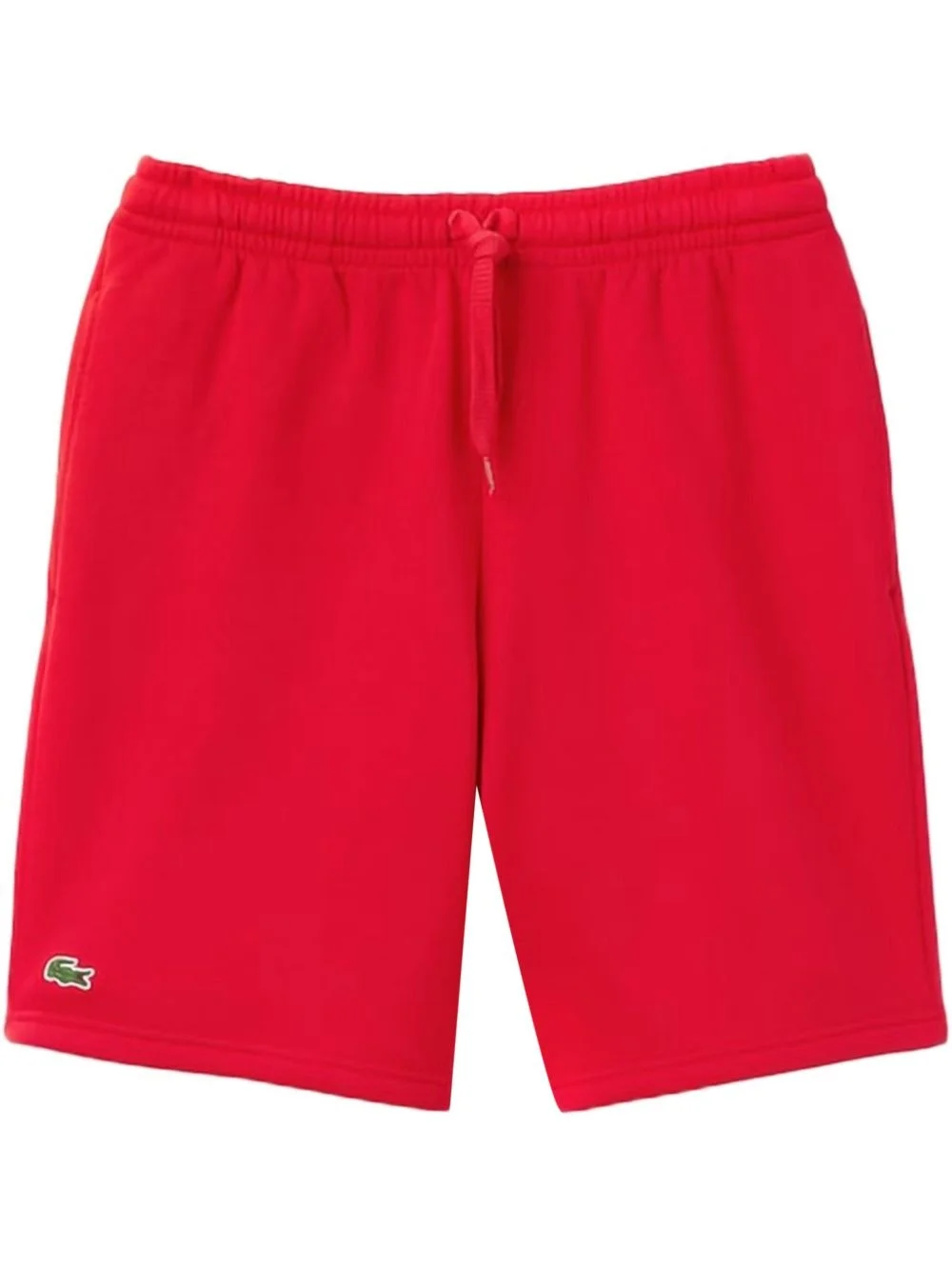 fleece "Red" track shorts - 1
