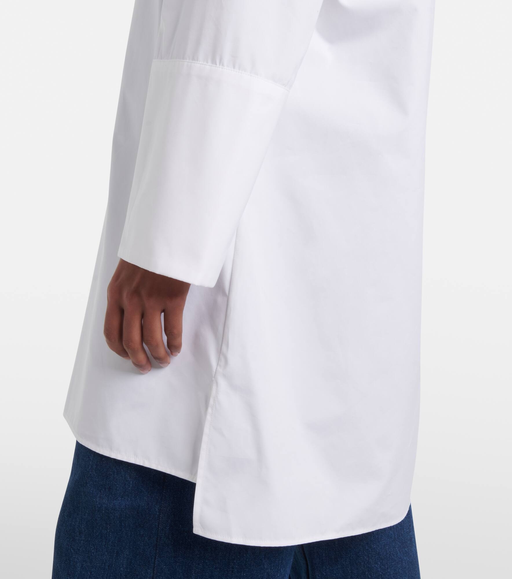 River cotton poplin tunic - 5