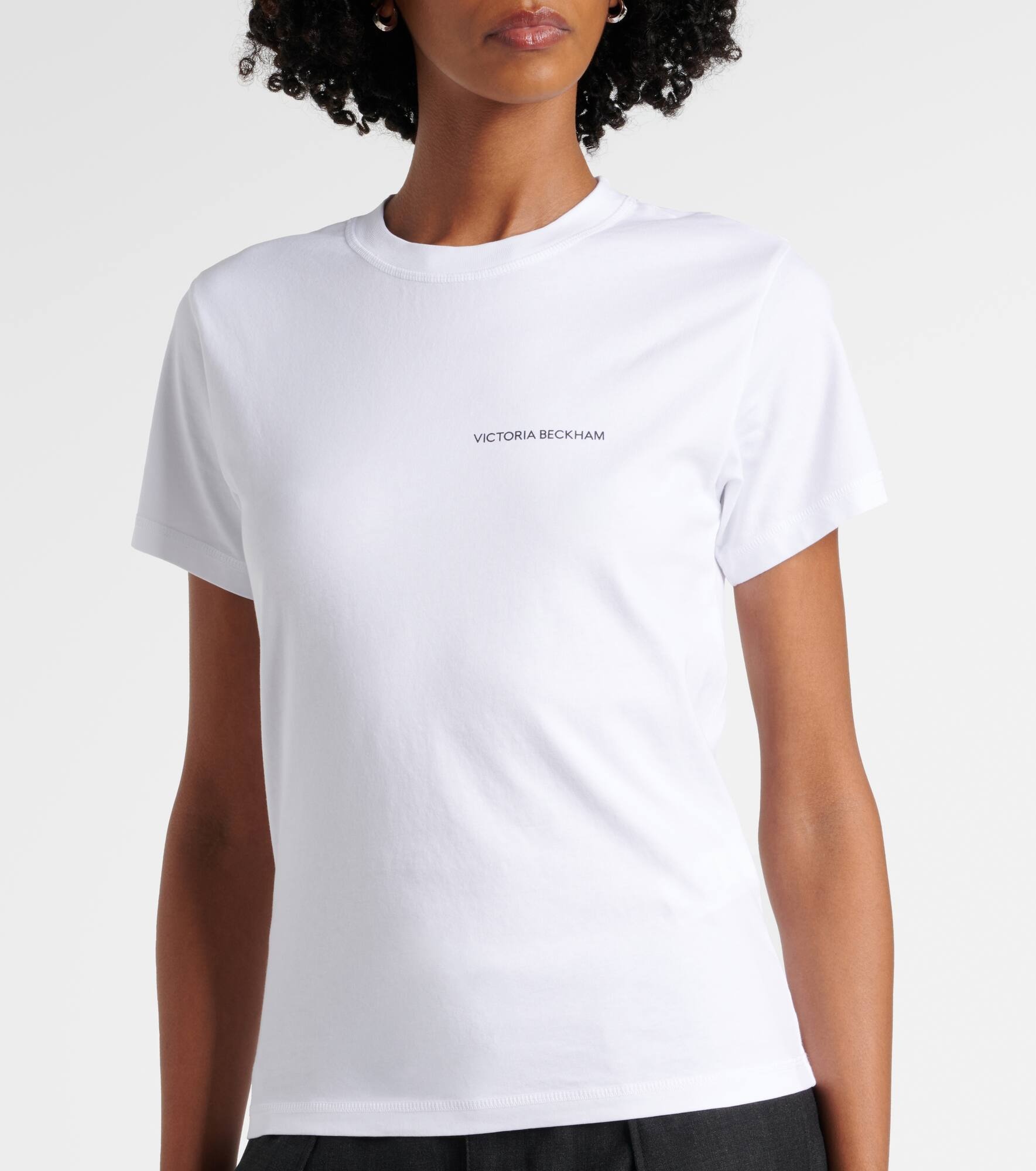 Logo cotton jersey T-shirt - 5