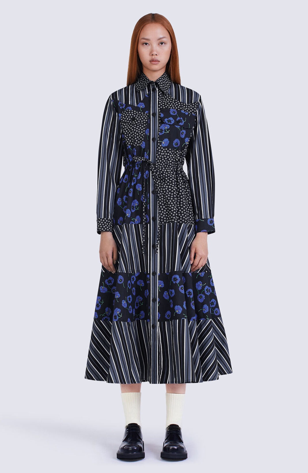Printed midi dress - 2