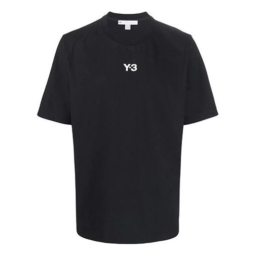 adidas Y-3 CH1 Short Sleeve Center Front Logo Tee 'Black' HG6091 - 1