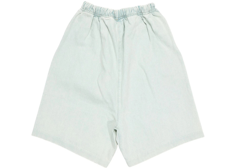 ESSENTIALS Fear of God Essentials Relaxed Short Light Wash Denim outlook