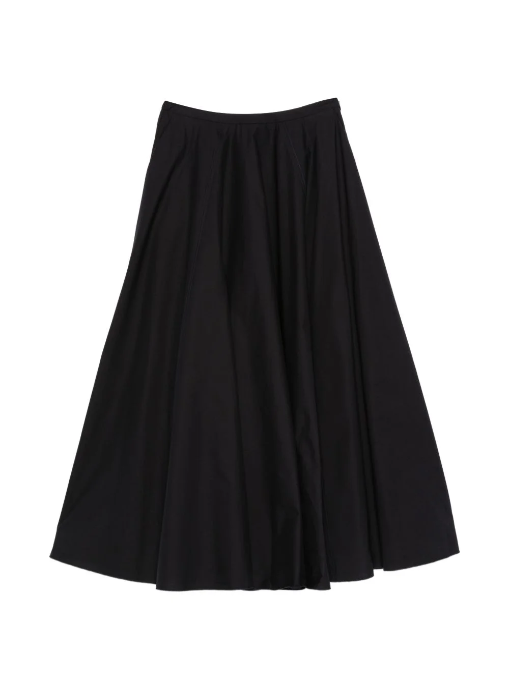 cotton panelled skirt - 1