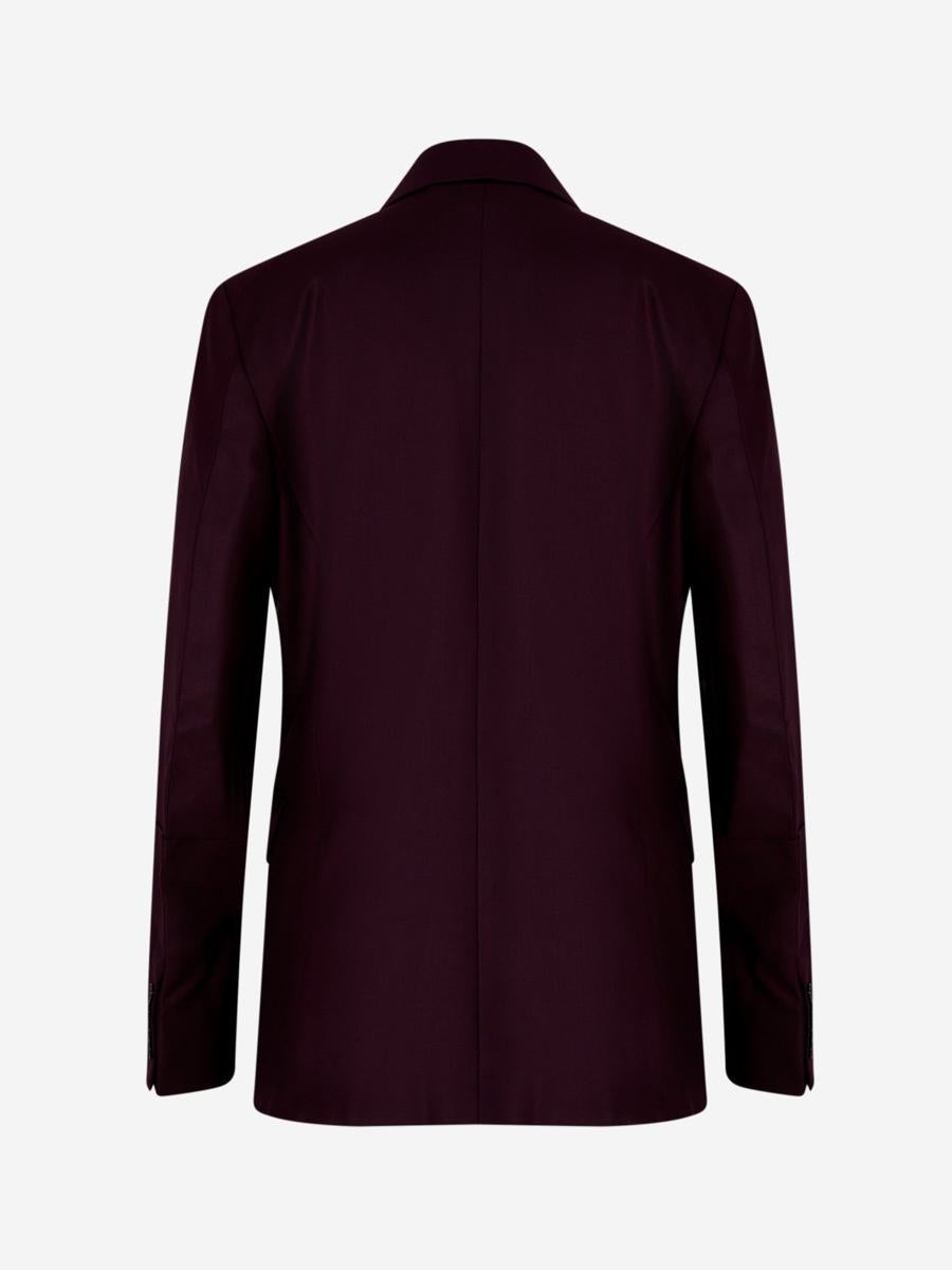 Victoria Beckham Plain Wool Blazer - 2