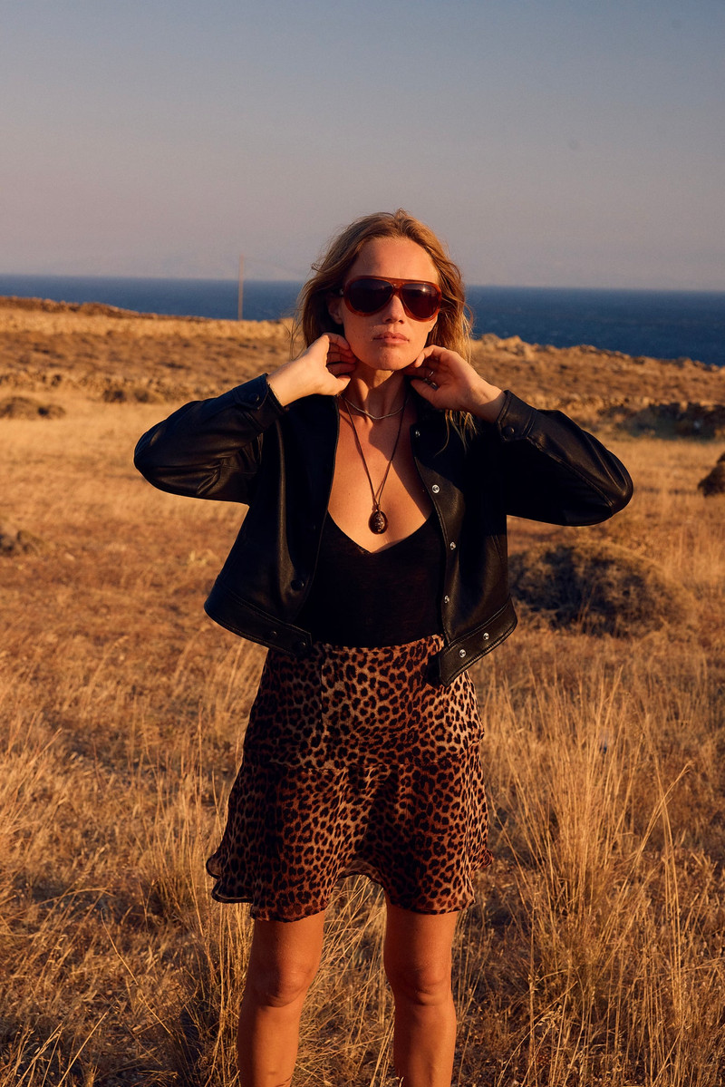 SPRWMN JAGUAR SILK JANE SKIRT outlook