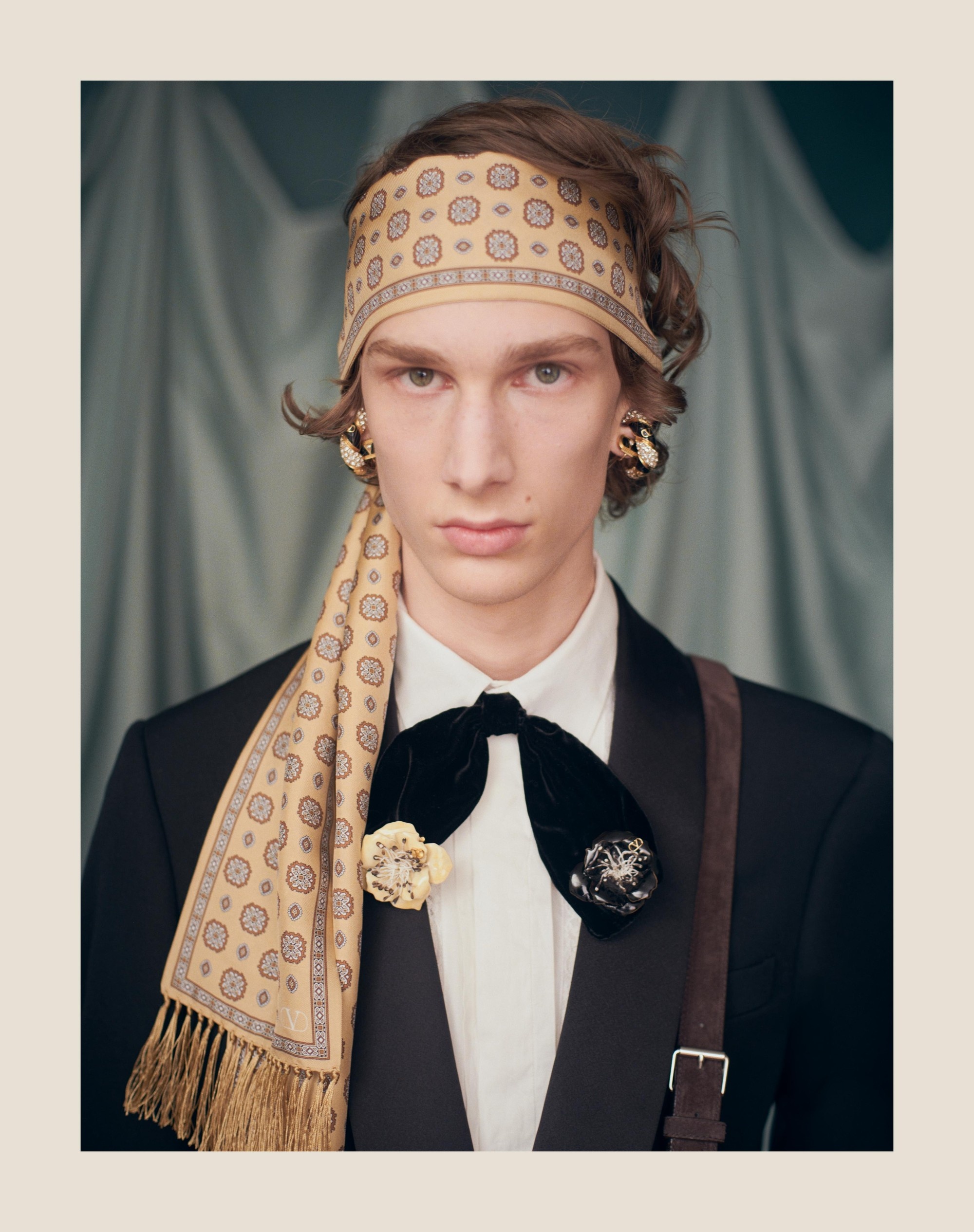 VALENTIE VELVET BOW TIE - 5