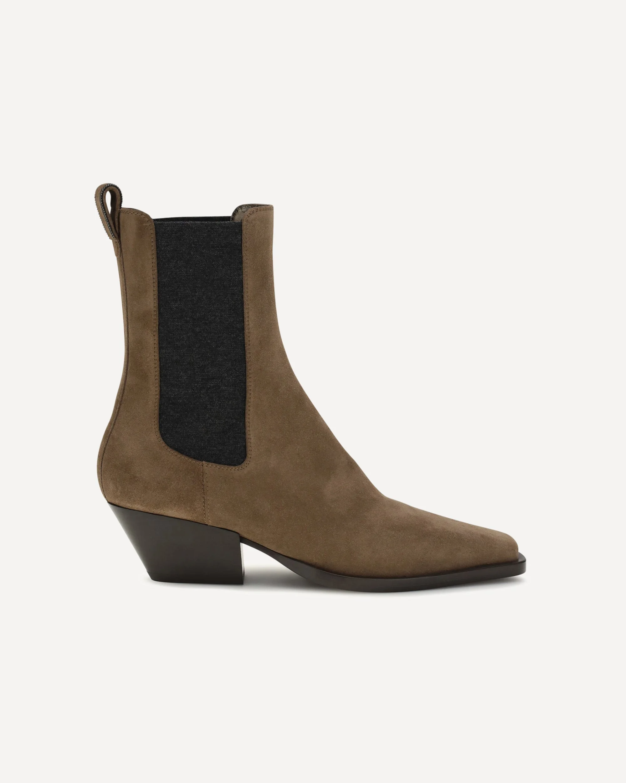Suede texan Ankle Boots - 1