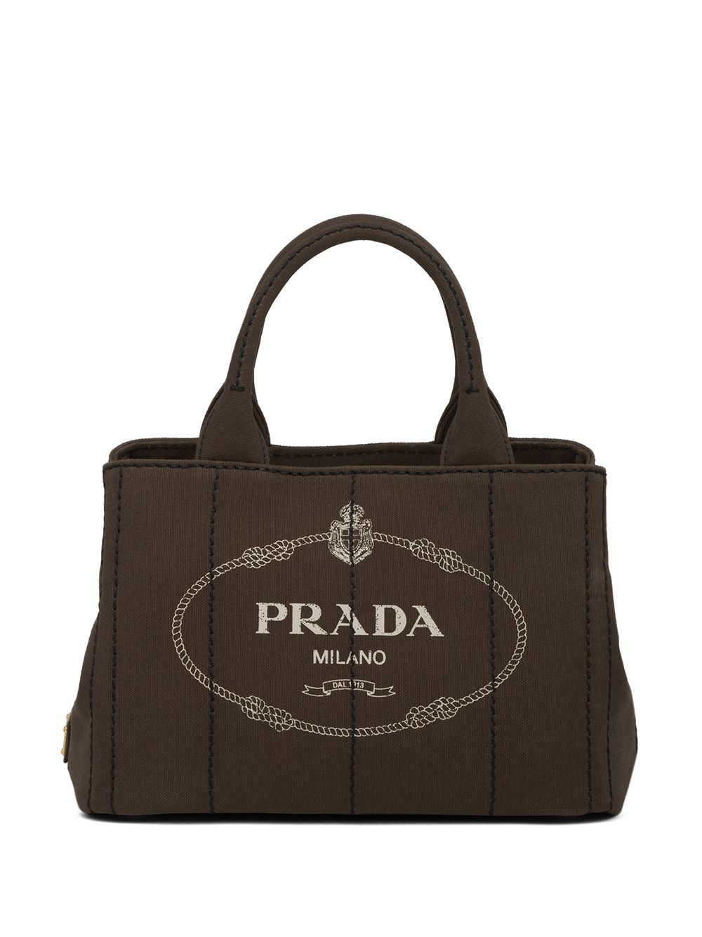 logo-print tote - 1