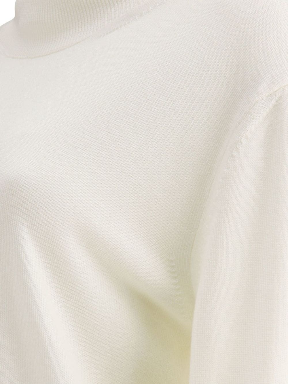 roll-neck wool jumper - 4