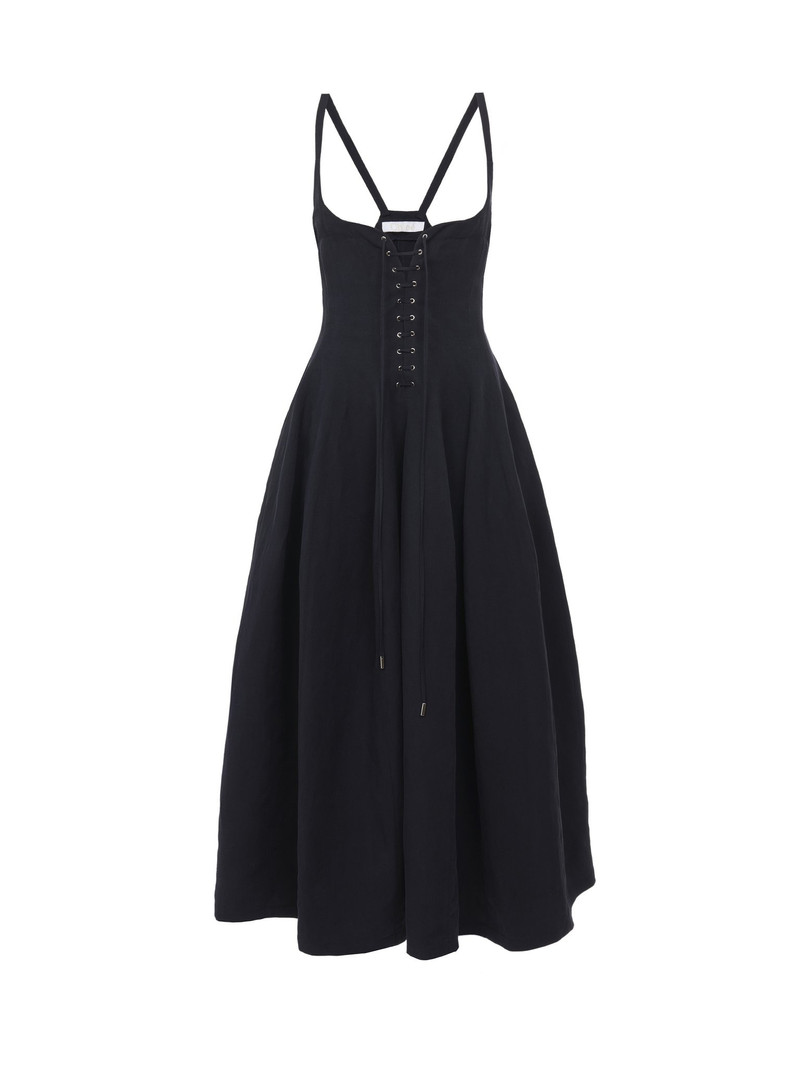 SLEEVELESS MIDI DRESS 1