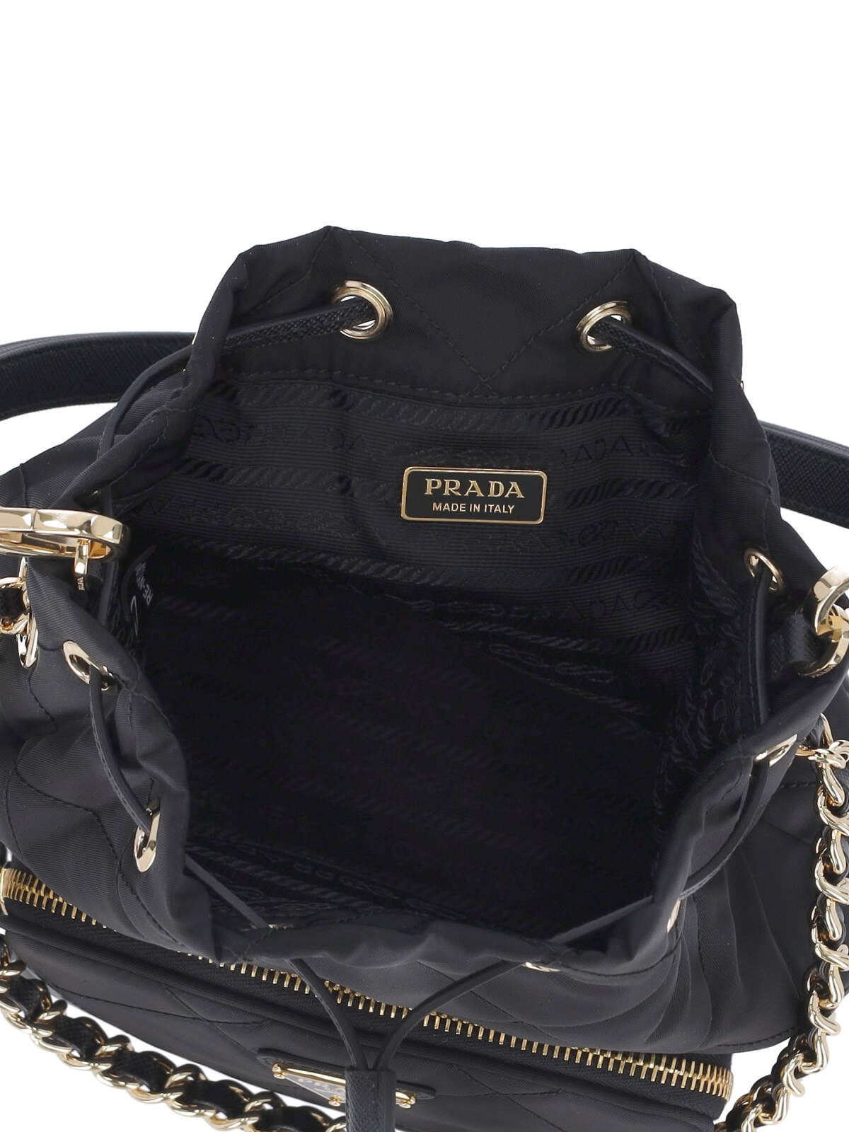 "RE-EDITION 1955 CHAÎNE" BUCKET BAG - 4