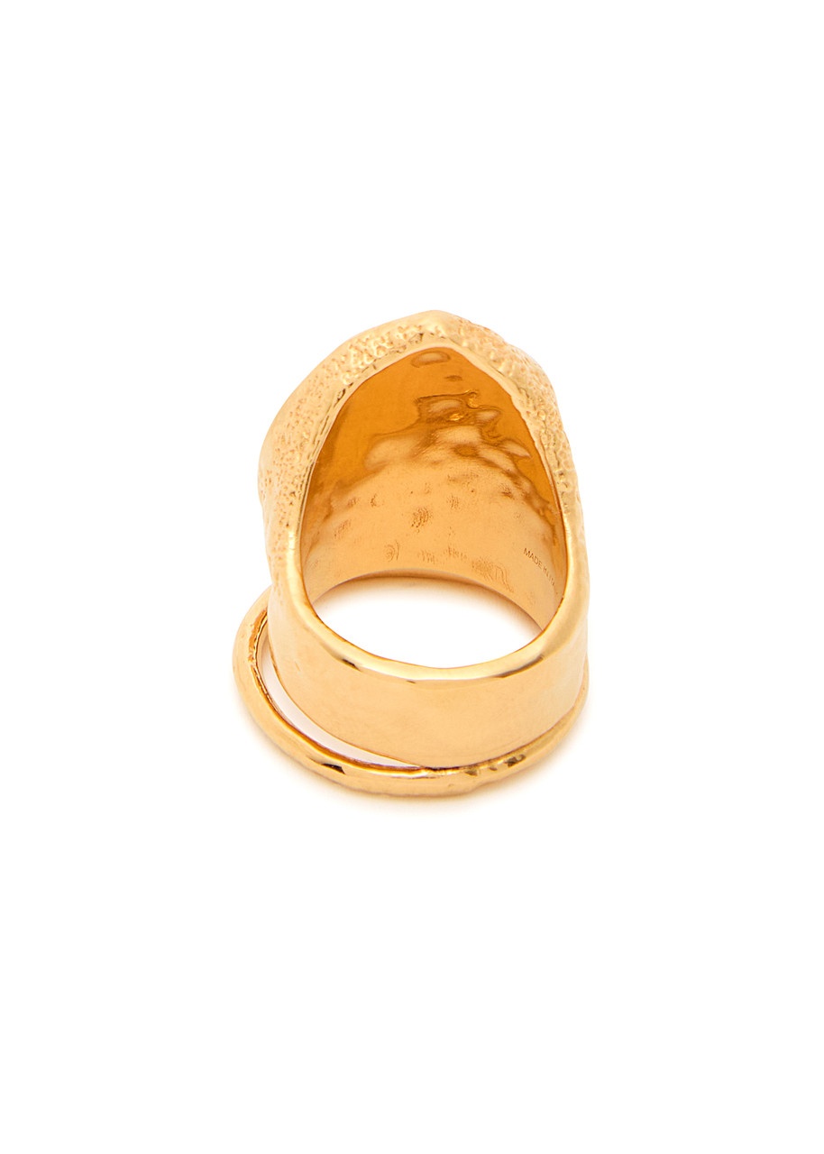 Chloe The Chloé Amulet Enamelled Ring - 4