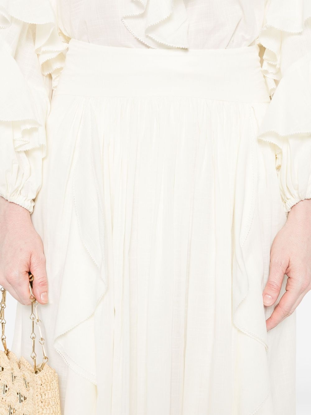ruffled maxi skirt - 5