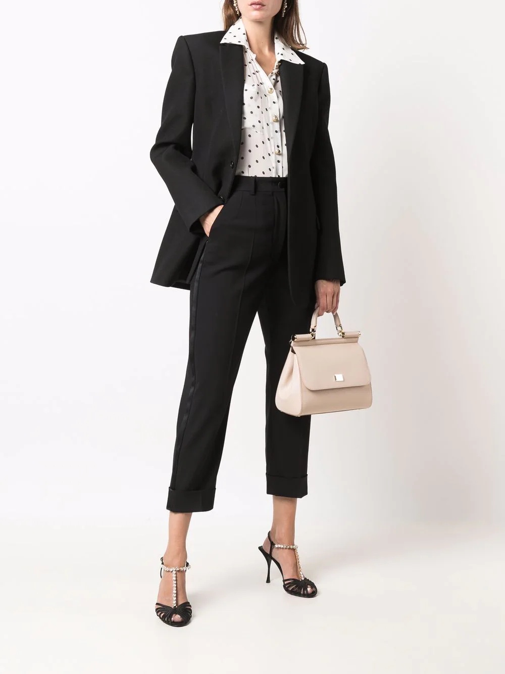 side-stripe tailored trousers - 2