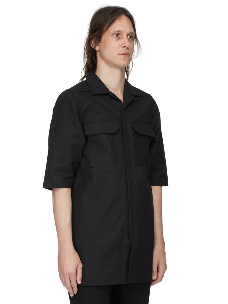 Magnum Tommy Short Sleeve Shirt in Black 2