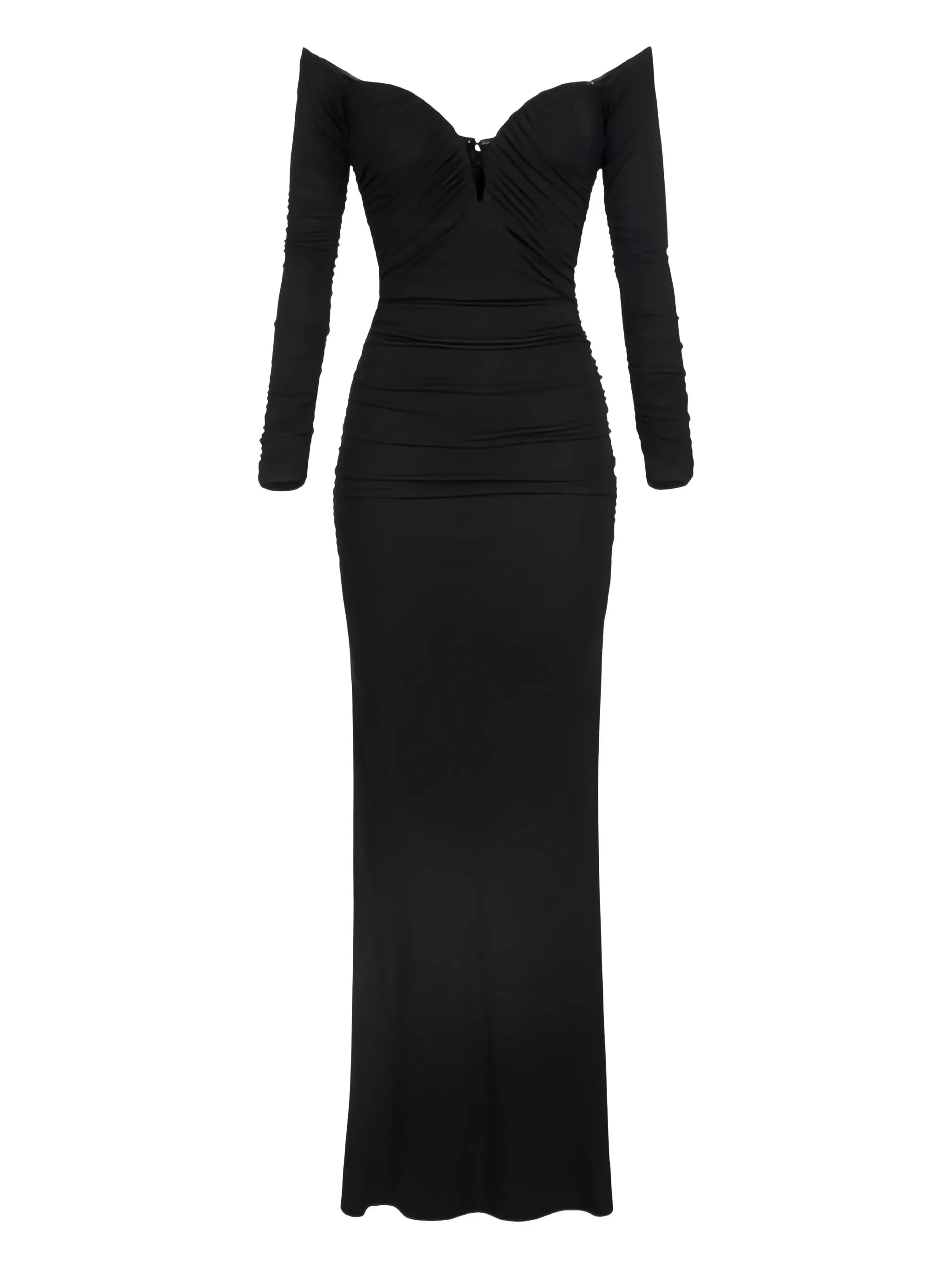Elisabetta Franchi Off-shoulder Ruched Dress - 1