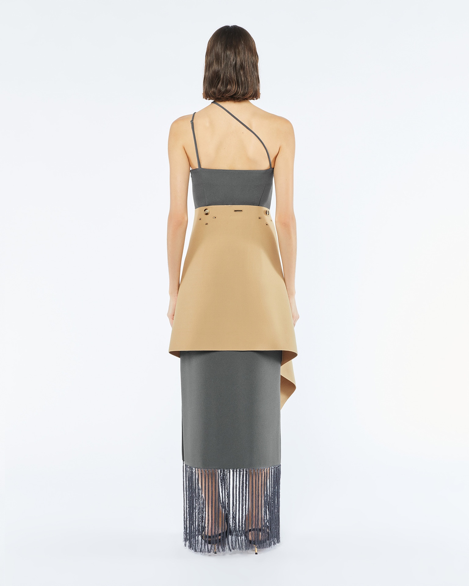 OLESIA - Viscose scarf - Sand - 4