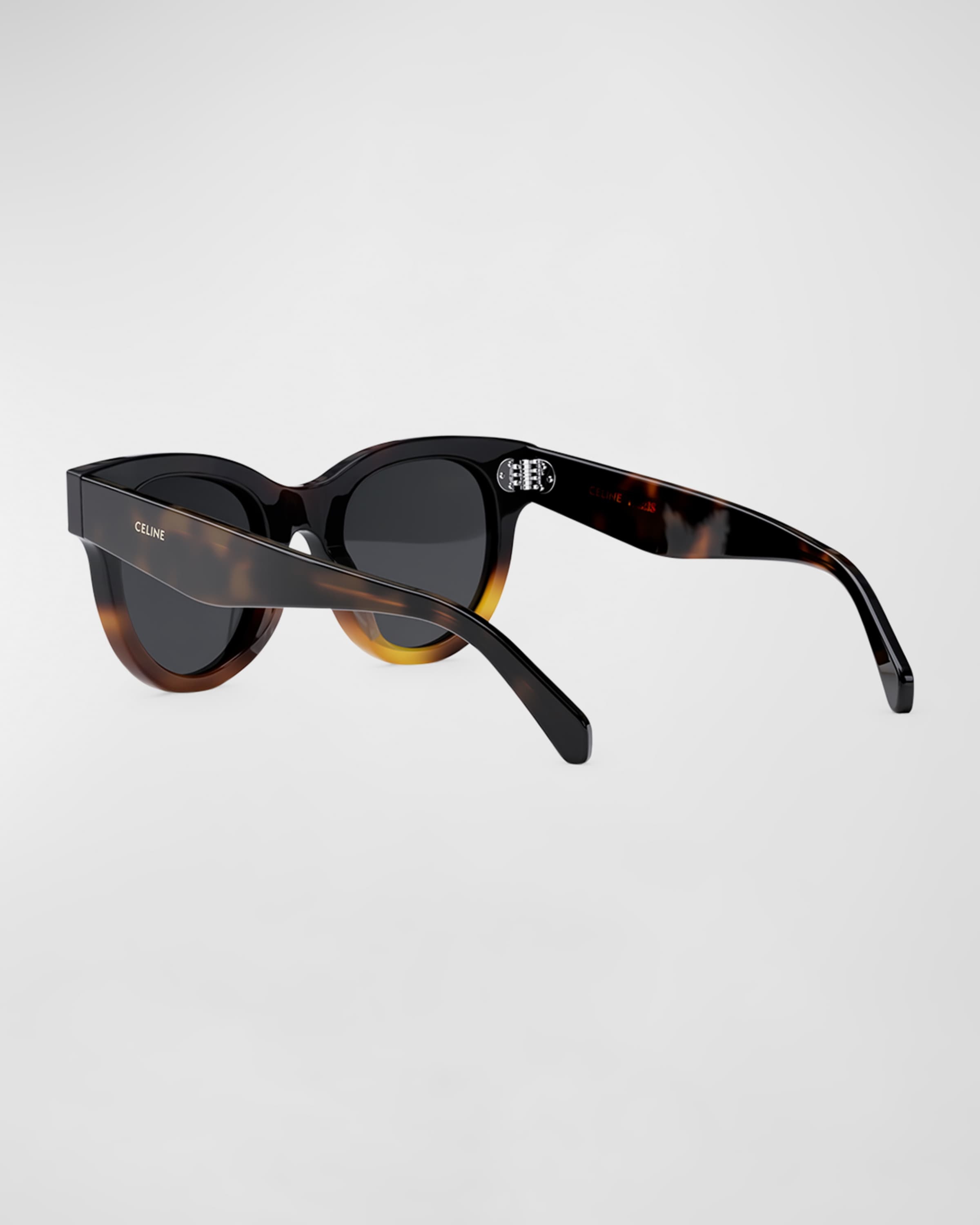 Tortoiseshell Acetate Cat-Eye Sunglasses - 2