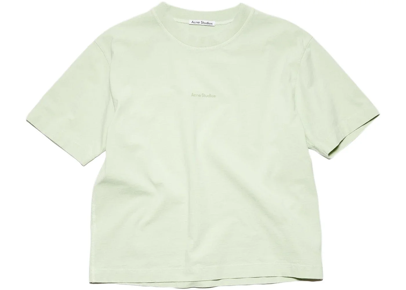 Acne Studios Crew Neck T-shirt Patel Green - 1