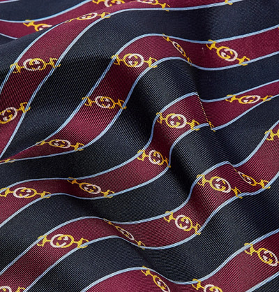 GUCCI Printed Silk-Twill Pocket Square outlook