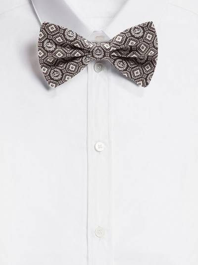 Dolce & Gabbana patterned bow tie outlook