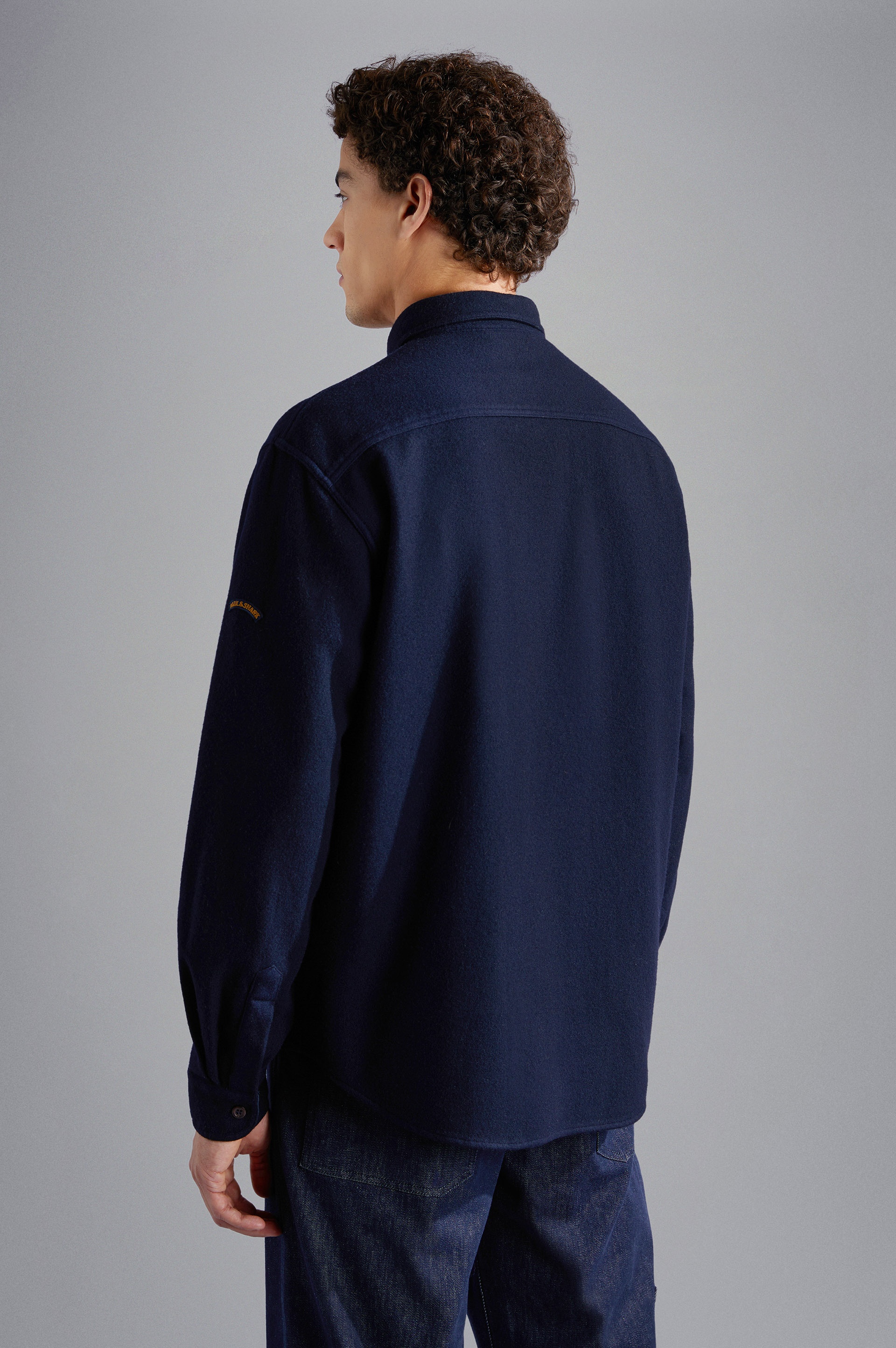 WOOL OVERSHIRT - 4