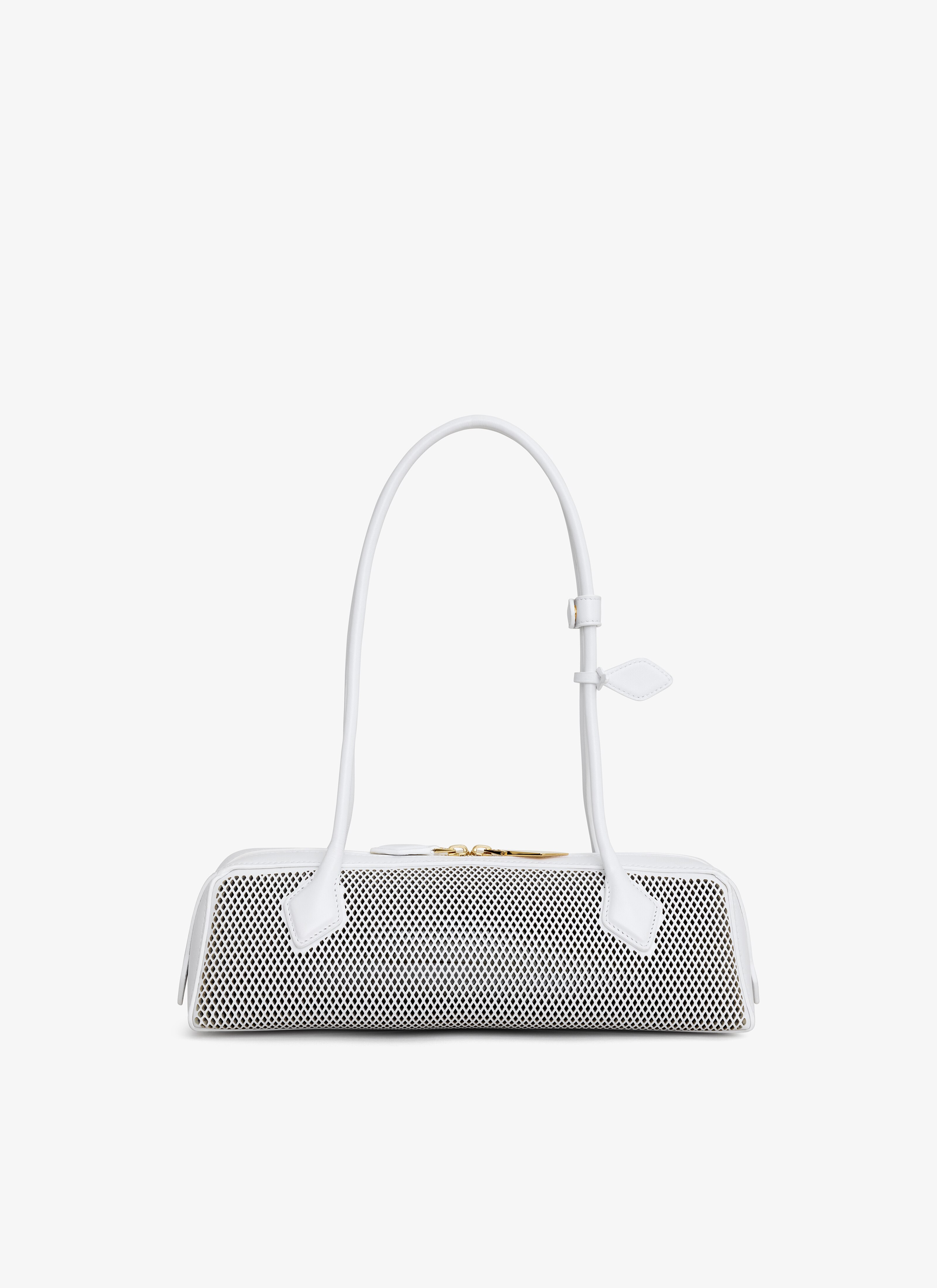 LE TECKEL MEDIUM BAG IN FISHNET LEATHER - 3