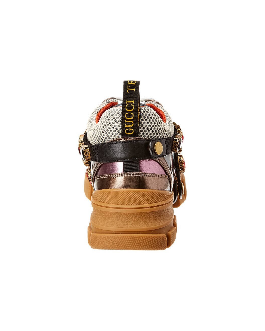 Gucci Flashtrek Leather & Mesh Sneaker - 3