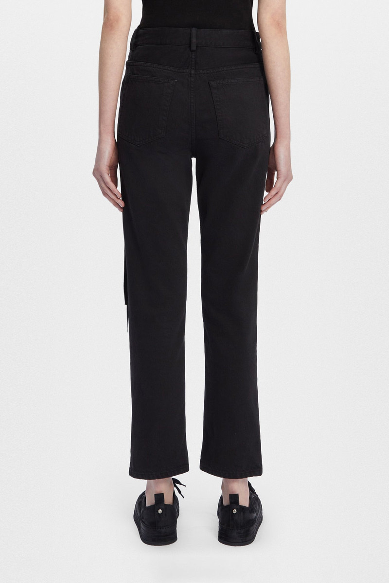 Herme 5 Pockets Slim Fit Cropped Trousers 3