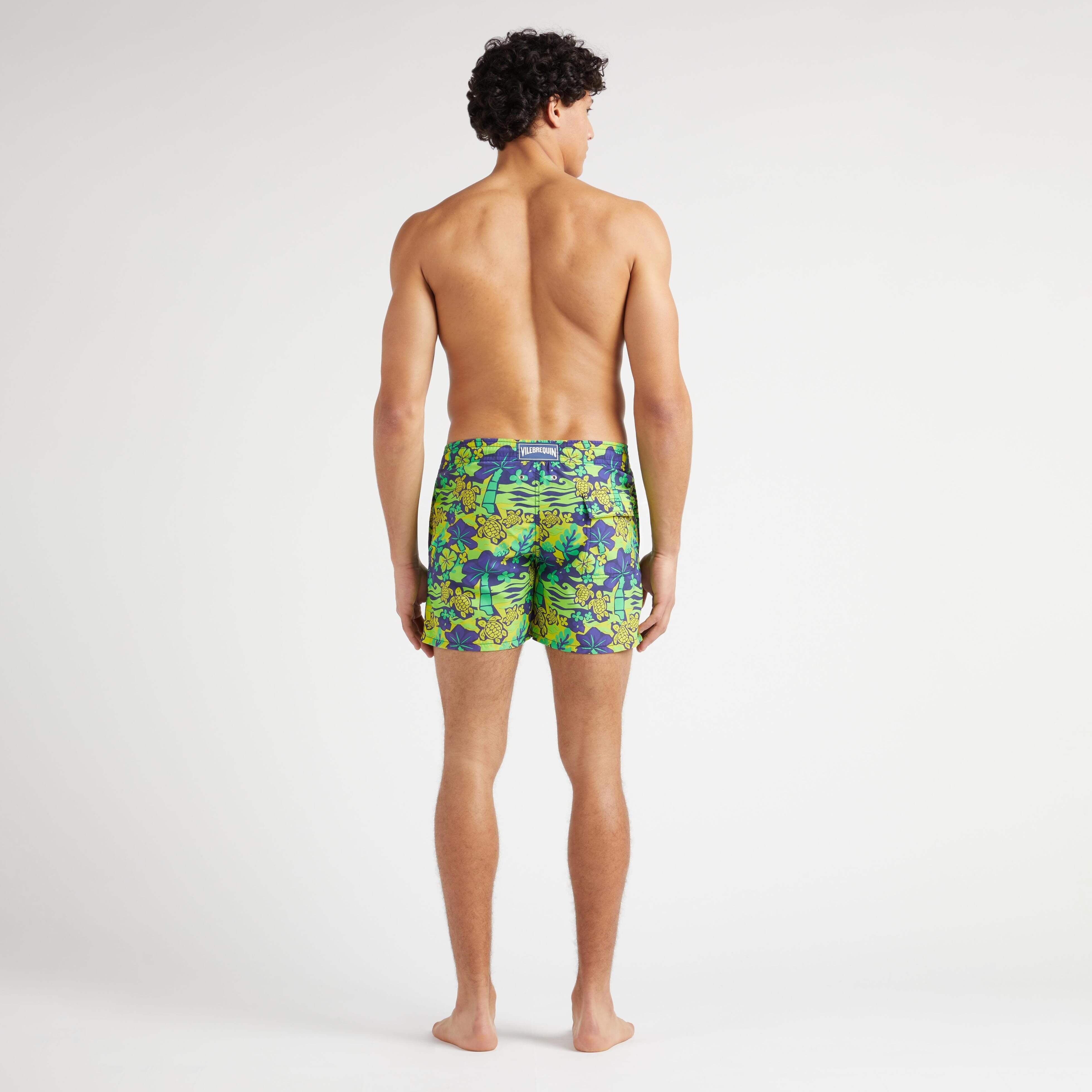 Men Swim Trunks Monoi Turtles - 4