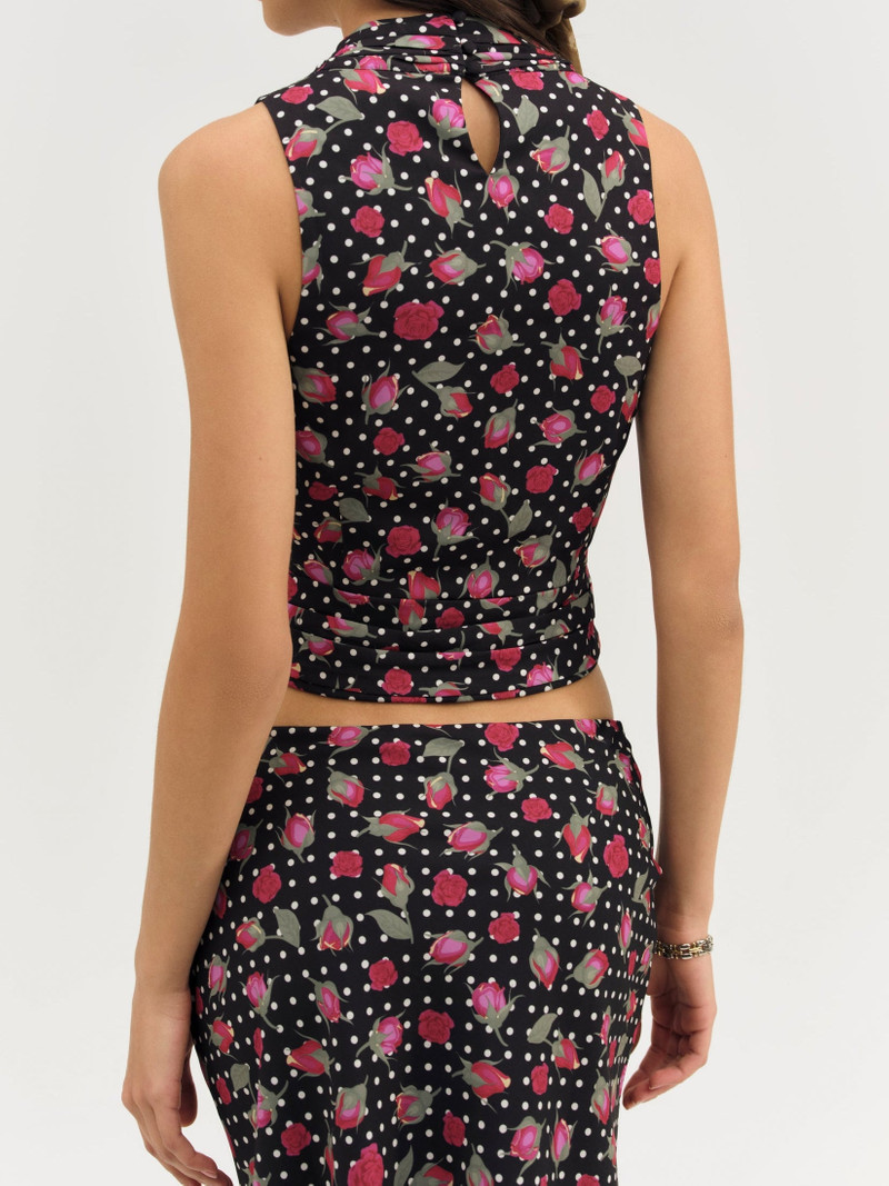 For Love & Lemons Betty Bud Top outlook