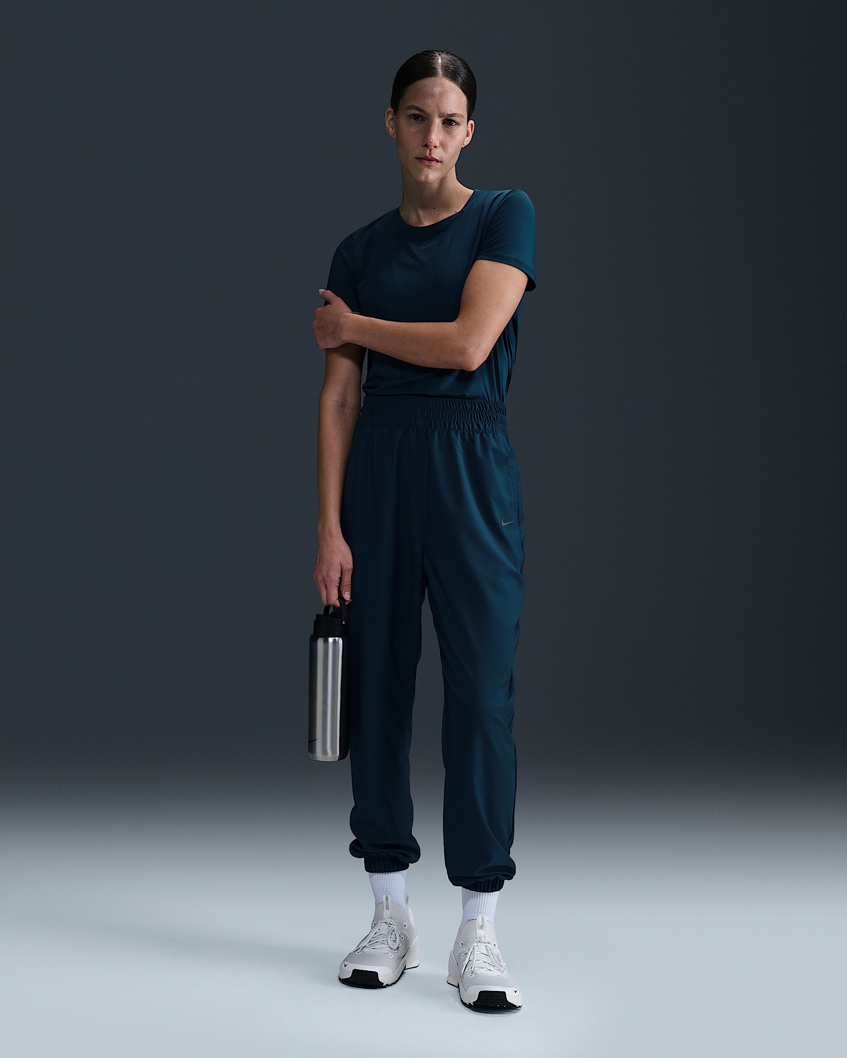 Nike One Women's Dri-FIT High-Waisted 7/8 Joggers - 1