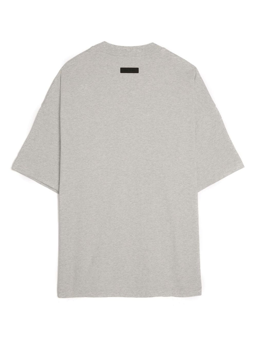 crew-neck cotton T-shirt - 2